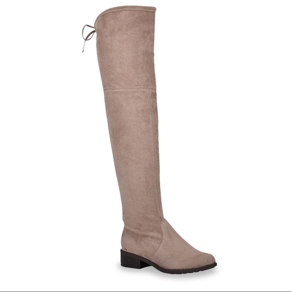 Suede Over the Knee Boots